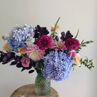 Glass Vase Floral Arrangement